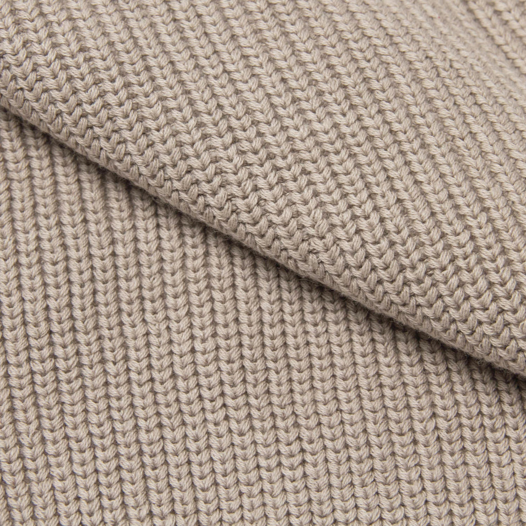 Cotton Knit Jumper - Beige