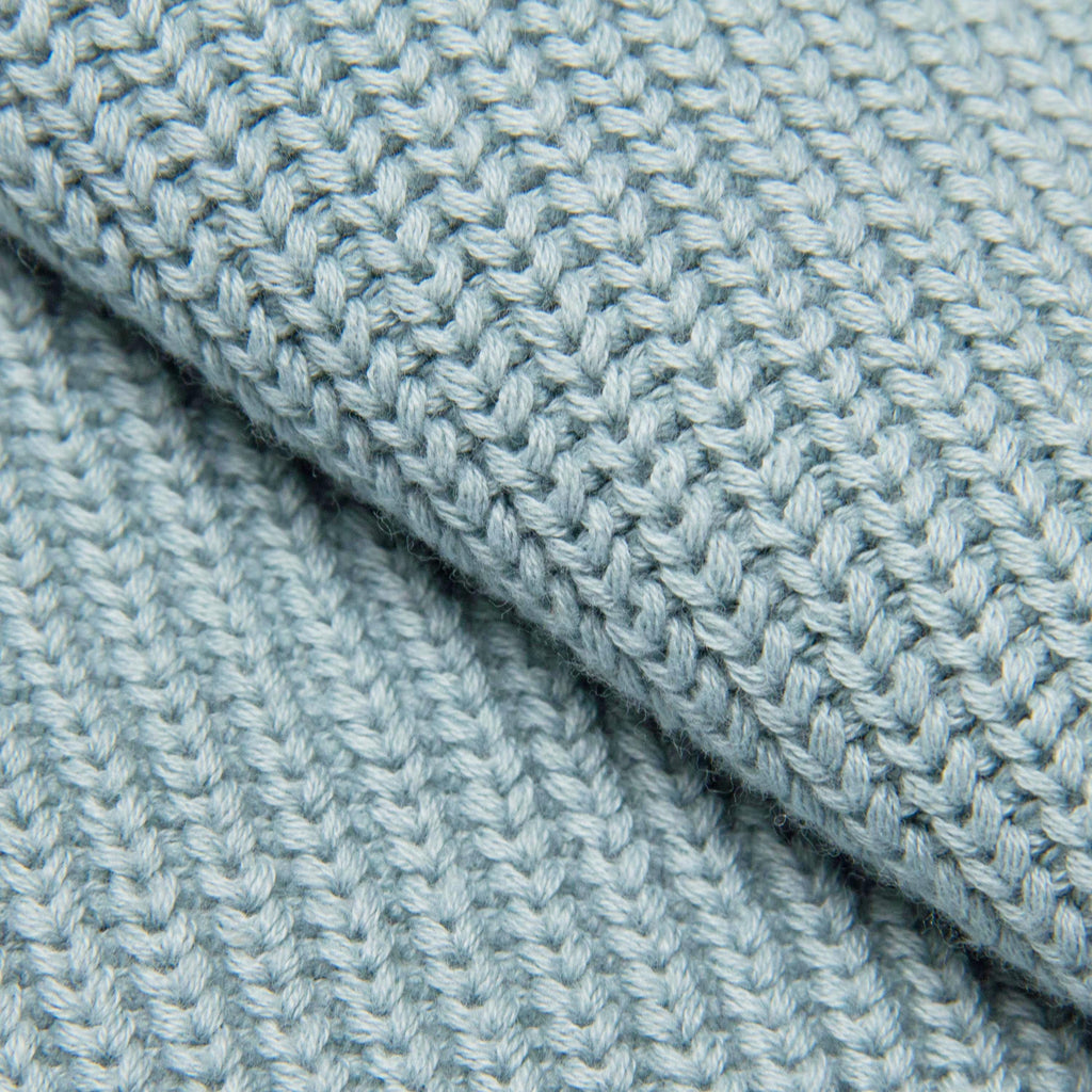 Cotton Knit Jumper - Blue