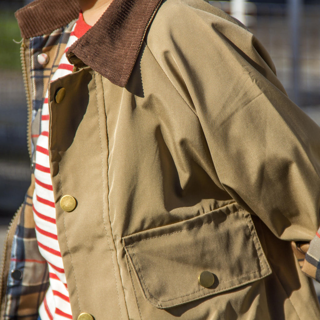 Light Windbreaker Jacket - Khaki