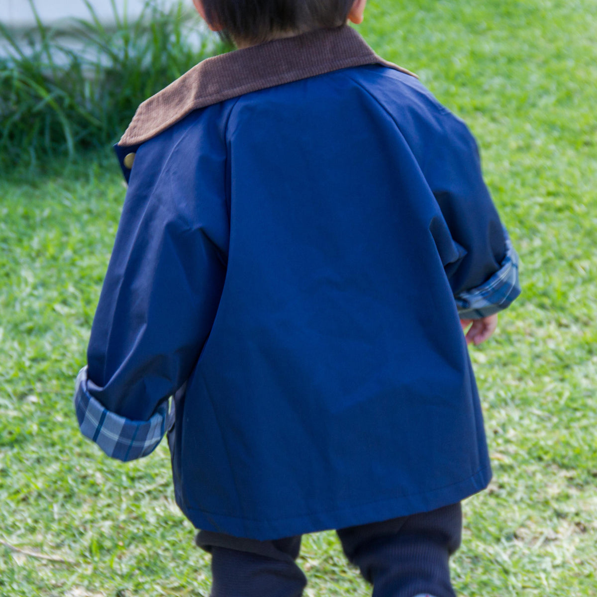 Light Windbreaker Jacket - Navy Blue