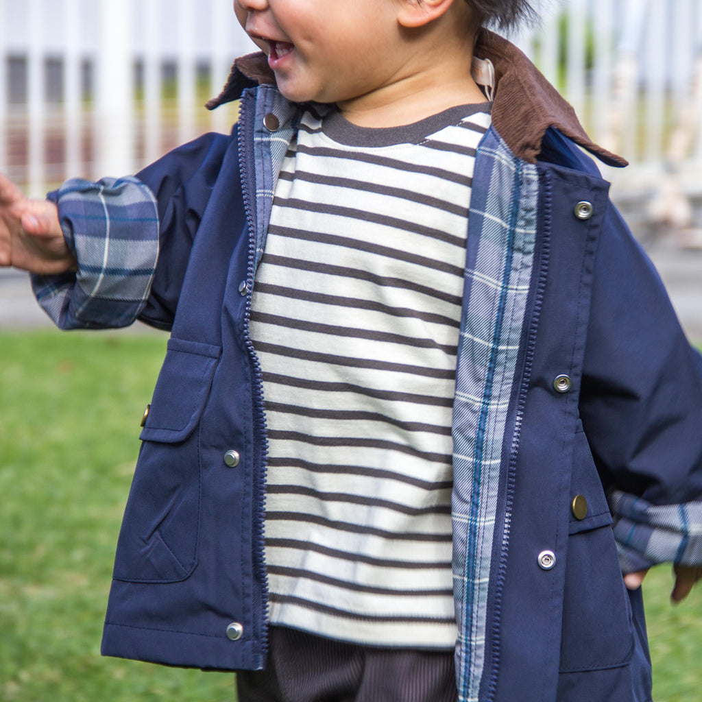 Light Windbreaker Jacket - Navy Blue