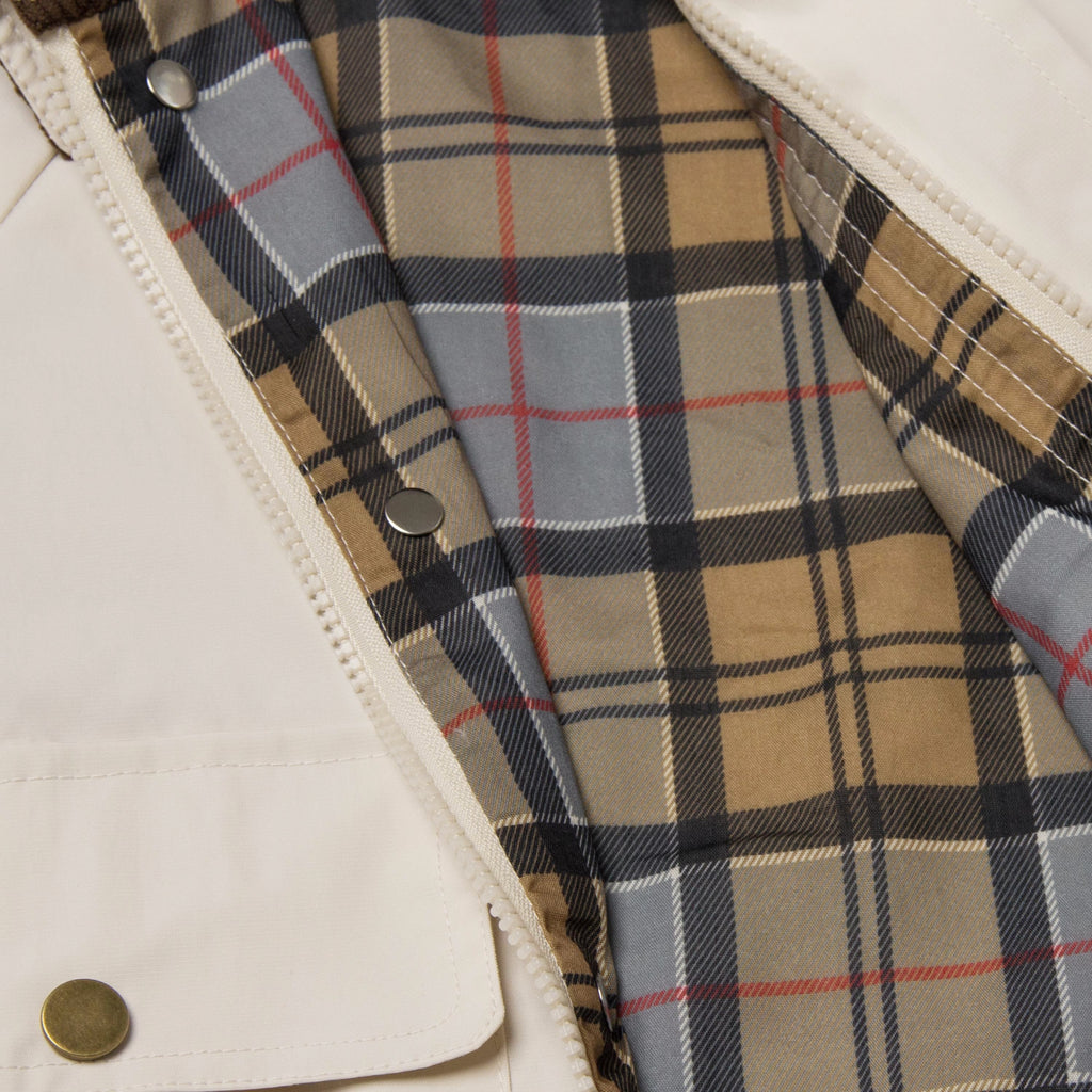 Light Windbreaker Jacket - Off White