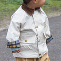 Light Windbreaker Jacket - Off White