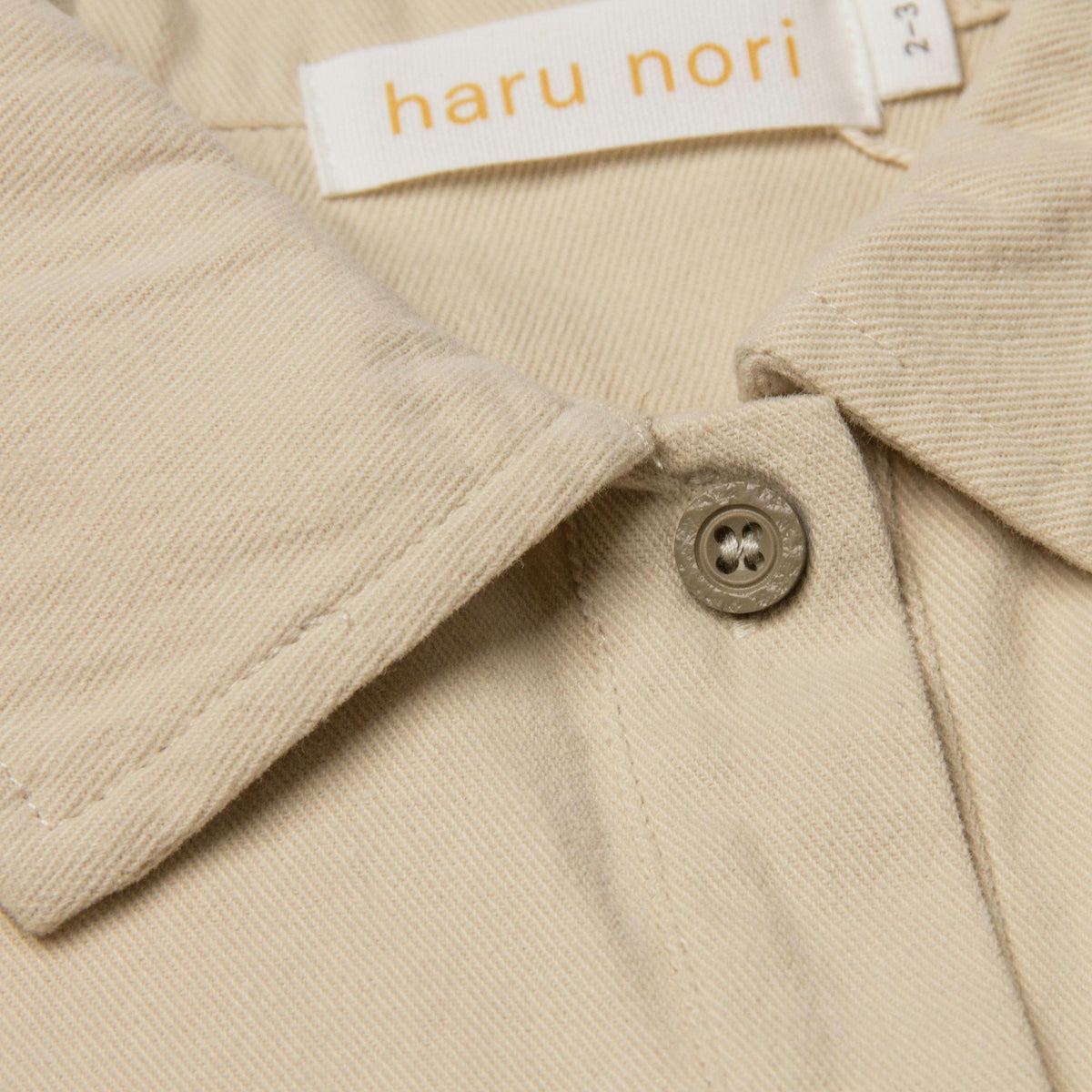 Oversized Button Shirt - Natural