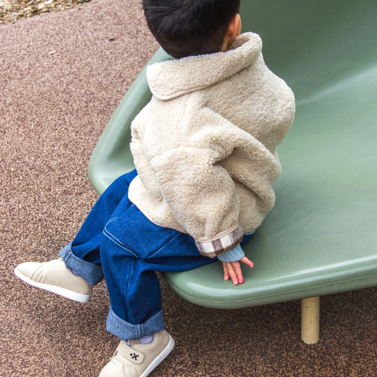 Sherpa Coat - Cream
