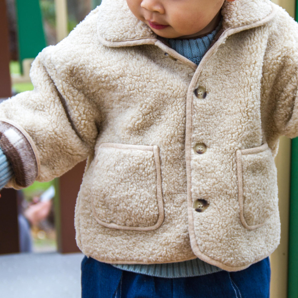 Sherpa Coat - Cream