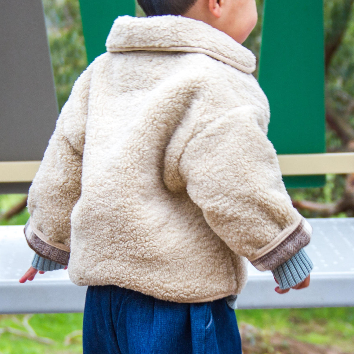 Sherpa Coat - Cream