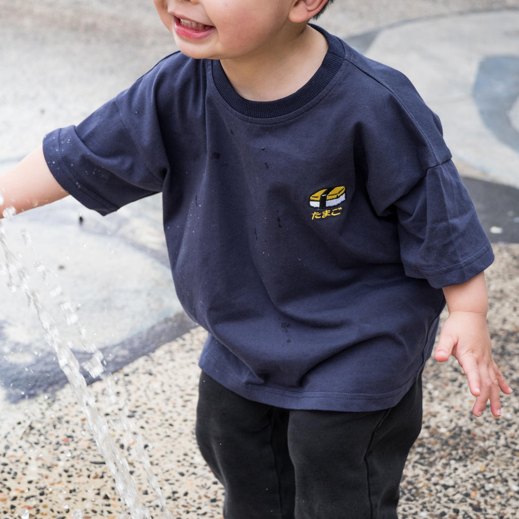 Tamago Club T-Shirt - Navy
